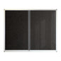 DISPLAY CASE PINNING BOARD 1500*1200MM BLACK