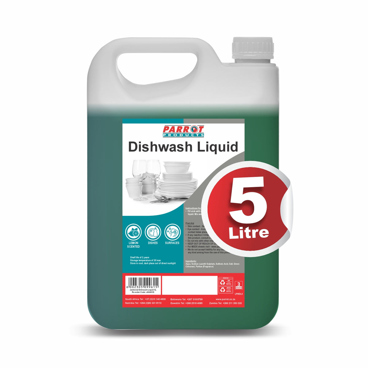 DISHWASH LIQUID 5L