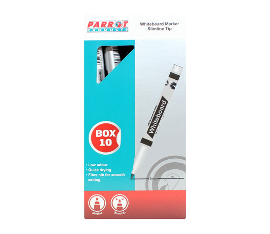 MARKER WHITEBOARD S/LINE BOX 10 BLACK - Price Concious Spot >>>  PC SPOT