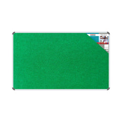 BULLETIN BOARD RIBBED ALUM FRAME 1500*900MM PALM
