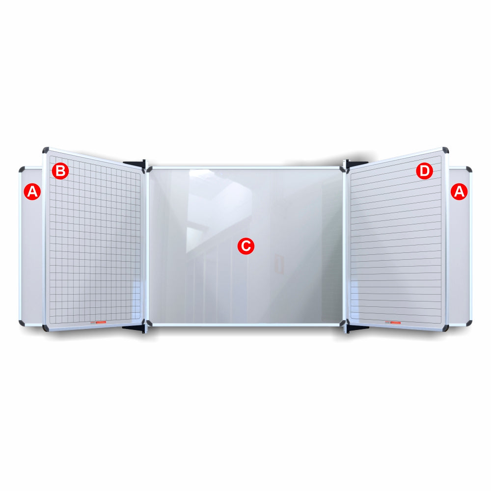 EDU BD CENTRE PANEL 2420*1220 MAGNETIC WHITE - Price Concious Spot >>>  PC SPOT