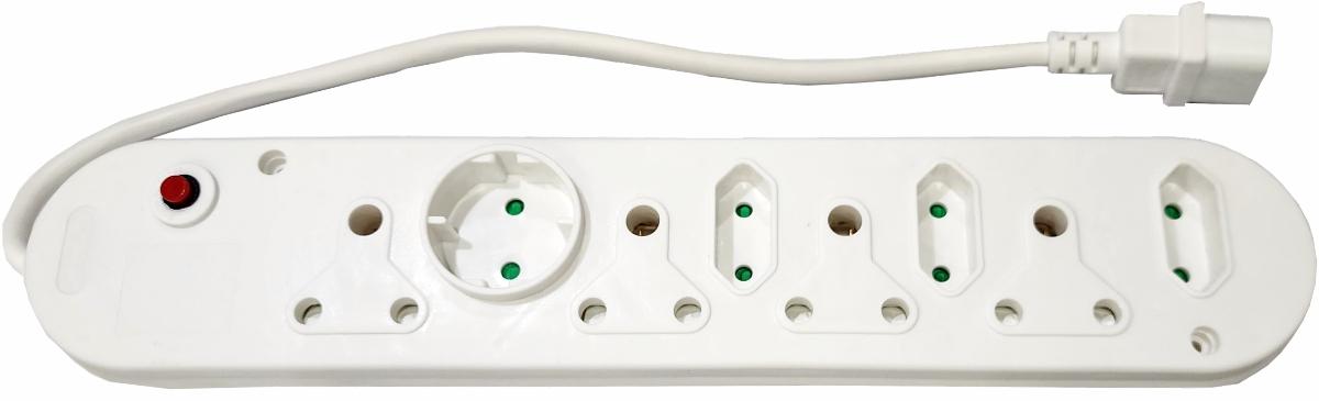 8 WAY MULTI-PLUG + IEC