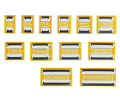 1mm fpc/ffc cable adapter board kit 18pcs set 230423