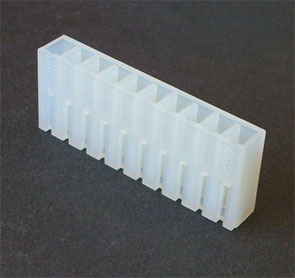 Housing sil 3.96mm f-lock 10w 2410-10