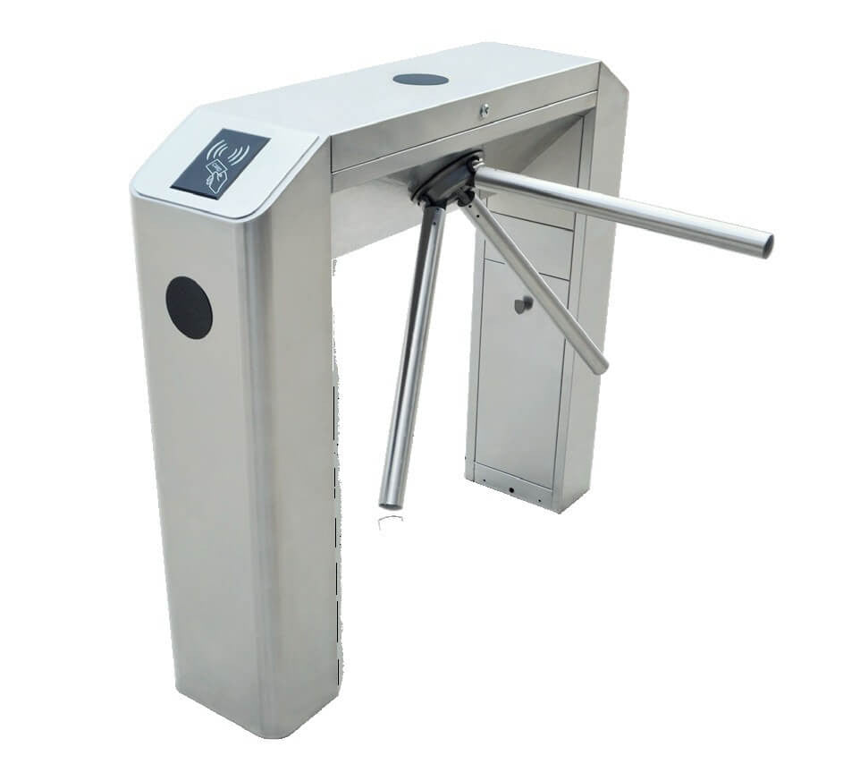 ZKTeco - Tripod turnstile with RFID readers and a C3-200 built in controller