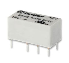 Relay dpdt 2a 12vdc rect 8pcb 30.22.7.012.0010