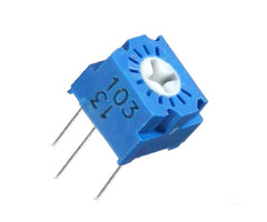 Trimpot t/adj s/turn 100k 3323p104 (100k)