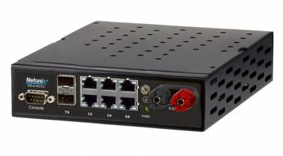 Netonix 6-Port Managed PoE Switch 24V-48V DC PoE + 2SFP Uplink Ports 150W | NTX-WS-8150-DC