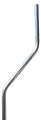 38mm Aluminium Cranked Pole - 3m - 1.22mm Sidewall