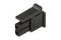 Housing 2w micro-fit 3mm black side clip 43025-0200