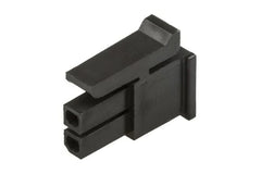 Housing 2w micro-fit 3mm black side clip 43025-0200