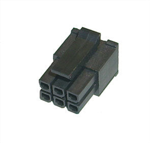 Housing 6w dil 3.0 str latch 43025-0600