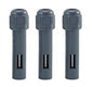 Set of three stainless steel level probes / sensors 44s0003