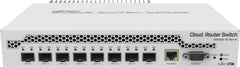 MikroTik Cloud Router Switch 8 Port SFP+ with PoE Input | CRS309-1G-8S+IN