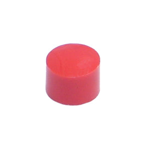 Cap round 6.35mm for 8500 red 4796-3