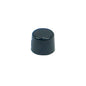 Cap round 5.08mm black 508102000
