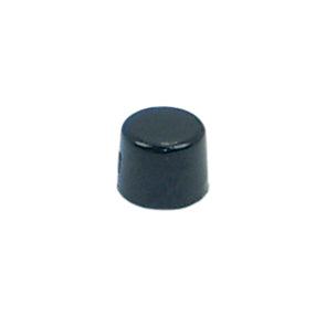 Cap round 5.08mm black 508102000