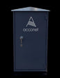 Acconet 19" 25U vented outdoor Safe / Cabinet - 120KG