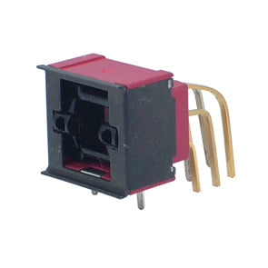 Rocker switch dpdt ill blk 5205av2be-21