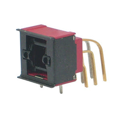 Rocker switch dpdt ill blk 5207av2be-21