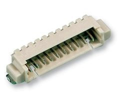 Header smd r/a 12w 1.25 53261-1271