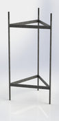 Lattice Mast Casting Cage. Only connects to Y-Base Assembly