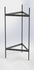 Lattice Mast Casting Cage. Only connects to Y-Base Assembly