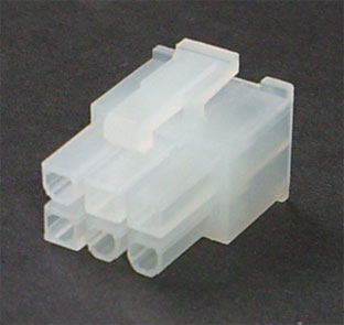 Housing socket dual 06w 5557 5557-06r / 39-01-2060