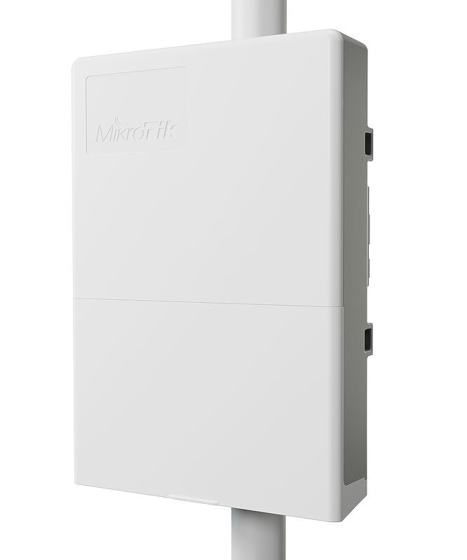 MikroTik netFiber 9 outdoor switch with 5 SFP, 4 SFP+, 1 Ethernet ports