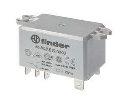Relay dpdt 30a 12vac rect flange 66.82.8.012.0000