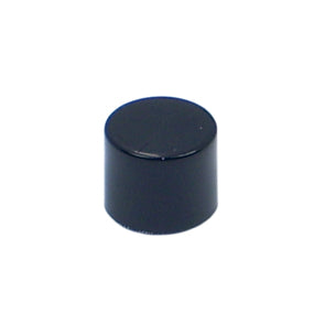 Cap round 5.08mm black 7089-2 / 08902000