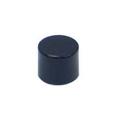 Cap round 5.08mm black 7089-2 / 08902000