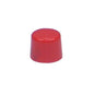 Cap round 5.08mm red 7089-3 / 708903000