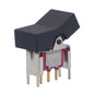 Rocker switch mini spdt on-on pcb 7101j3v6ge