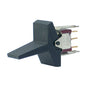 Rocker switch sub-mini spdt (paddle) on-on pcb 7101j5v3be