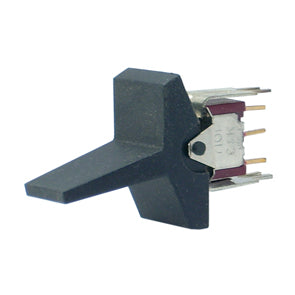 Rocker switch sub-mini spdt (paddle) on-on pcb 7101j5v3be
