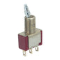 Mini toggle switch spdt on-on solder 7101l40yzq
