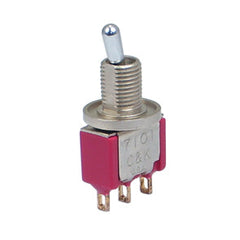 Mini toggle switch spdt on-on 7101mcwzqe