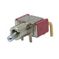 Mini toggle switch spdt r/a on-on pcb 7101md9abe