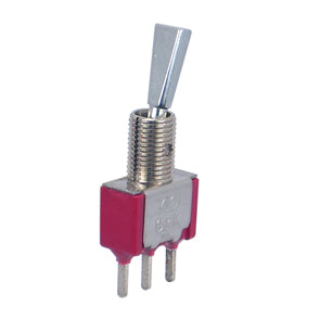 Mini toggle switch spdt on-on pcb 7101p3ycq