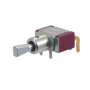 Mini toggle switch spdt r/a on-on pcb 7103p4pd9a2be