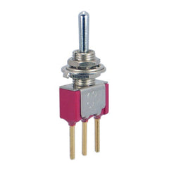 Mini toggle switch spdt on-on w/wrap 7103syw3ge