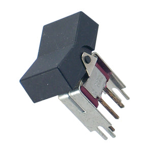 Rocker switch mini spdt (on)-off-(on) pcb 7105j3v4qe-2