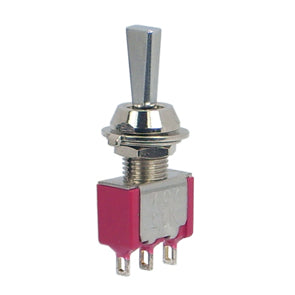 Mini toggle switch spdt on-mom 7107p3 7107p3yzq solder