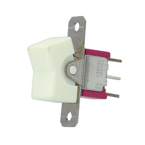 Rocker switch mini spdt on-mom pcb 7108j1cq-1