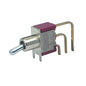 Mini toggle switch spdt r/a on-mom pc 7108md9av2qe