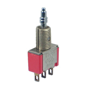 Mini toggle switch spdt on-mom sol 7109l40yzq