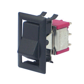 Rocker switch mini dpdt on-on sol 7201j11zqe-22