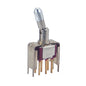 Mini toggle switch dpdt on-on pcb 7201k9v7be