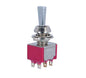 Mini toggle switch dpdt on-off-on solder 7203p3yzq
